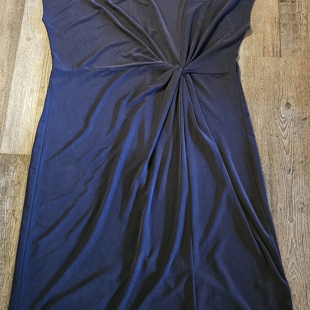 Elegant Navy Blue Dress